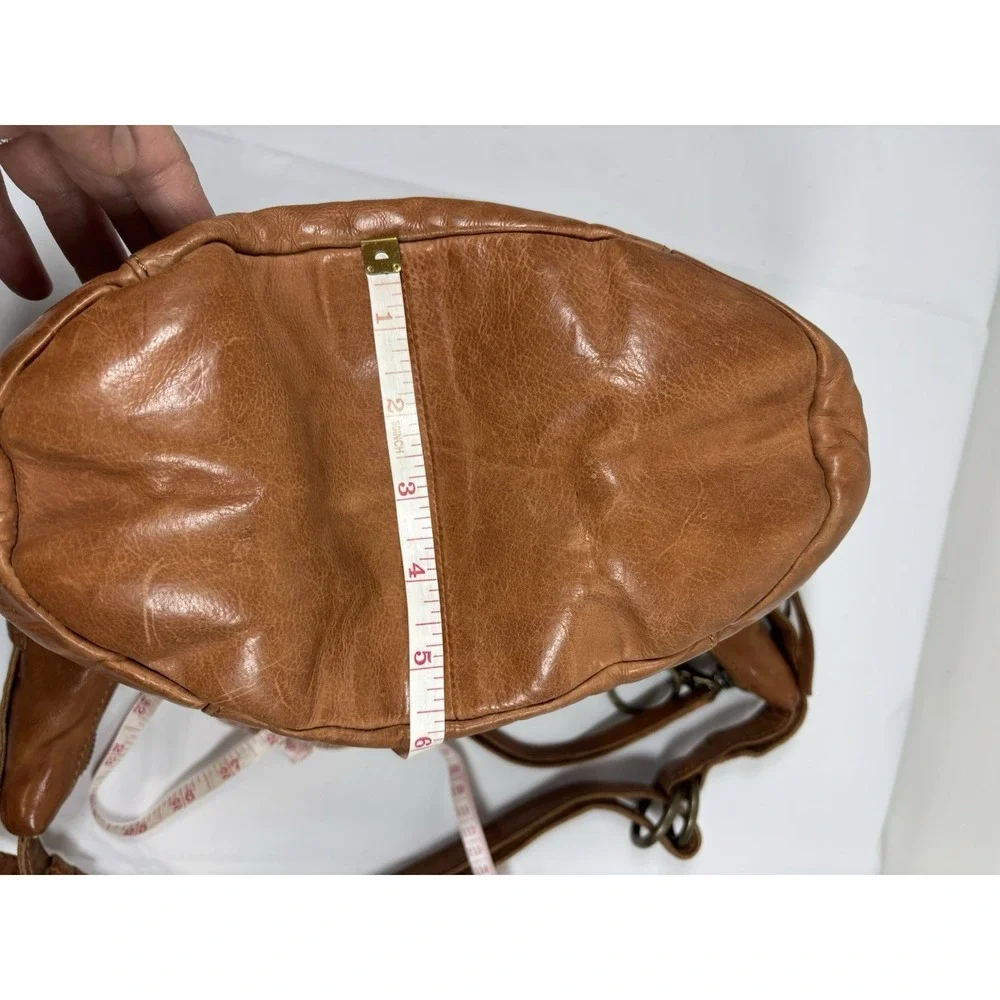 Frye & Co. Jolie Washed Leather Hobo Bag Boho Retro Cottagecore Prairie Country